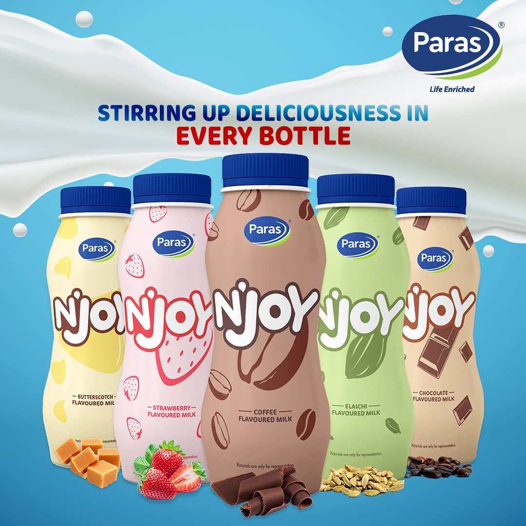Paras- Flavour milk - social media
